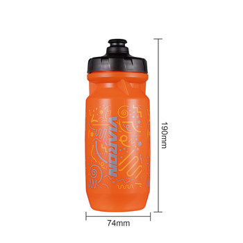 VIARON 550ML Ποδηλασία Δρόμου Μπουκάλι Νερού με προστασία από διαρροές Στήριγμα ποδηλάτου Drinking MTB Mountain Bike Sports Bottle Dustproof Cup Portable