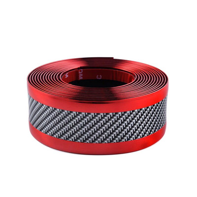 3CM/5CM jalgrataste autokleebised Punane sinine hõbedane äär süsinikkiust kriimustusvastane raami kaitsekile MTB maanteeratta stiilitarvikud