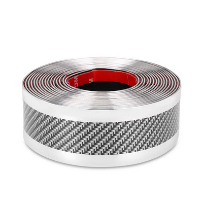 3CM/5CM jalgrataste autokleebised Punane sinine hõbedane äär süsinikkiust kriimustusvastane raami kaitsekile MTB maanteeratta stiilitarvikud