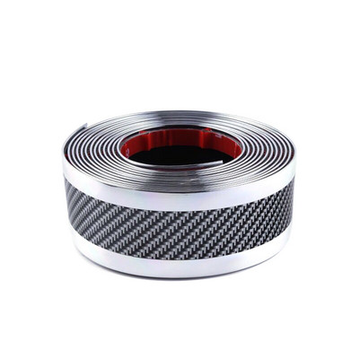 3CM/5CM jalgrataste autokleebised Punane sinine hõbedane äär süsinikkiust kriimustusvastane raami kaitsekile MTB maanteeratta stiilitarvikud