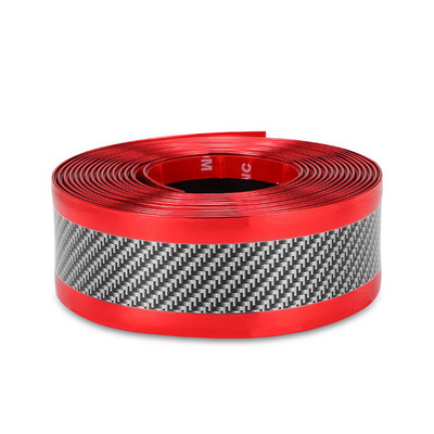 3CM/5CM jalgrataste autokleebised Punane sinine hõbedane äär süsinikkiust kriimustusvastane raami kaitsekile MTB maanteeratta stiilitarvikud