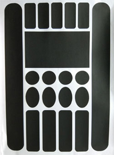 Sport kerékpár lánctartó vázvédő készlet kerékpár matrica kerékpáros festék védőfólia Kerékpár matrica ragasztóvédő