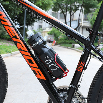 JIBOO 710ml Αθλητικό μπουκάλι χωρίς PP5 Φιλικό προς το περιβάλλον Πλαστικό Δρόμο MTB Μπουκάλι νερού Βολικό ποδηλατικό μπουκάλι ποδηλάτου