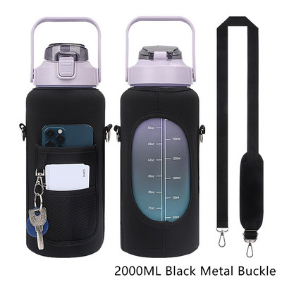 Outdoor Sport veepudeli kate Sport Matkatarvikud Tassi varrukas vaakumtassi varrukas kott Kaasaskantav isolatsioonikott rihmaga