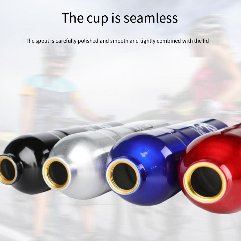 750 ml-es kerékpáros alumínium vizespalack hegyikerékpáros vízipohár Sport vizes palack kerékpáros vizes palack kupa mászócsattal