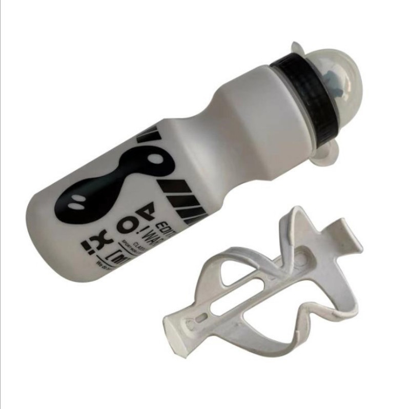 Sticlă de sport de 750 ml, ceainic pentru ciclism montan, cu capac de praf, sticla din plastic pentru PC, cu provizii pentru cușcă pentru sticle