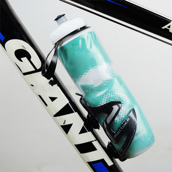 Μπουκάλι νερού Ποδηλασία εξωτερικού χώρου Μπουκάλι νερού Εξοπλισμός ποδηλασίας Dual Layer Thermal Keeping Sport Bottle Hot Cold Water Cup 710ML