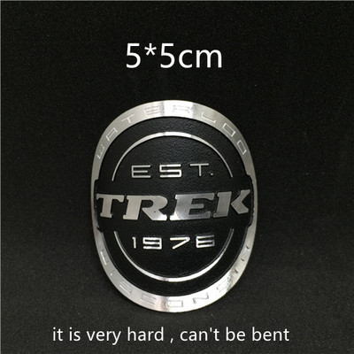 Jalgrattapea märk Alumiiniumist kleebised MTB BMX-i kokkupandava jalgratta esiraami kleebised Aururattasõidu tarvikud embleemi toru DIY