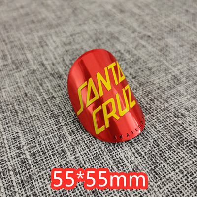 Jalgrattapea märk Alumiiniumist kleebised MTB BMX-i kokkupandava jalgratta esiraami kleebised Aururattasõidu tarvikud embleemi toru DIY