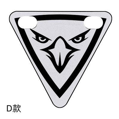 Jalgratta helkurkleebised Fluorestseeriv helkurteip MTB jalgratta kleeplint Ööohutuse hoiatusmärgi kleebiste tarvikud