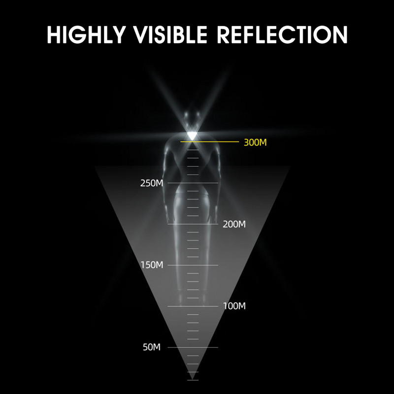 Jalgratta helkurkleebised Fluorestseeriv helkurteip MTB jalgratta kleeplint Ööohutuse hoiatusmärgi kleebiste tarvikud