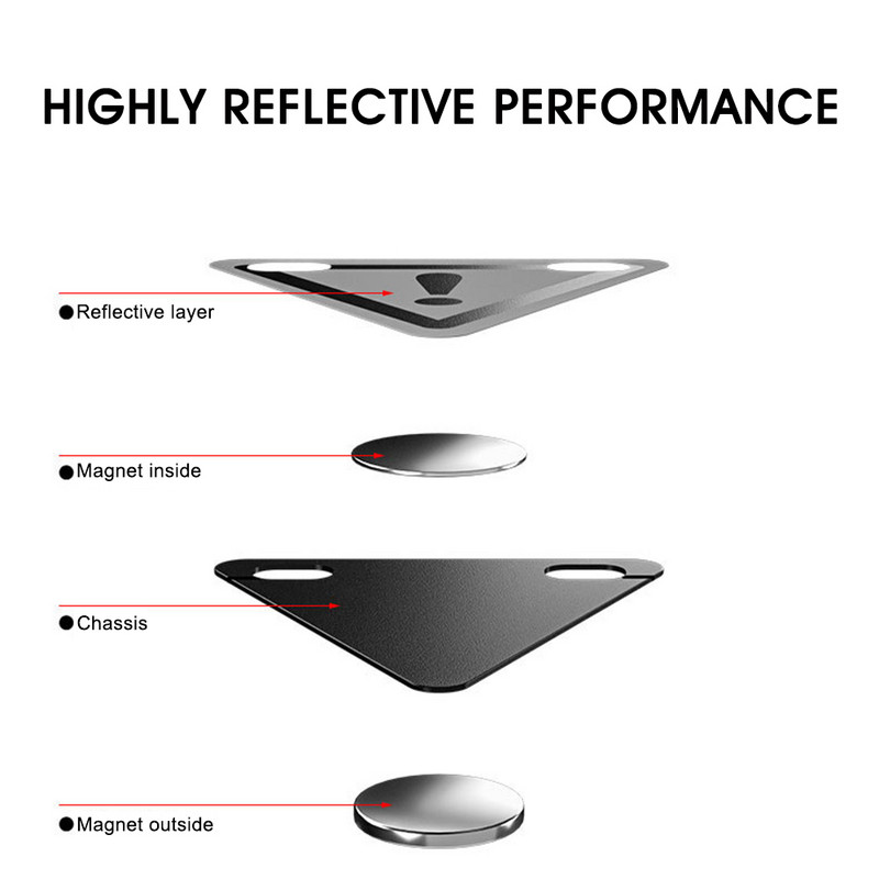 Jalgratta helkurkleebised Fluorestseeriv helkurteip MTB jalgratta kleeplint Ööohutuse hoiatusmärgi kleebiste tarvikud