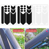 Mountain Bike Rezistent la zgârieturi Protector pentru cadru Autocolant detașabil Husă de protecție pentru biciclete de drum Accesorii pentru biciclete
