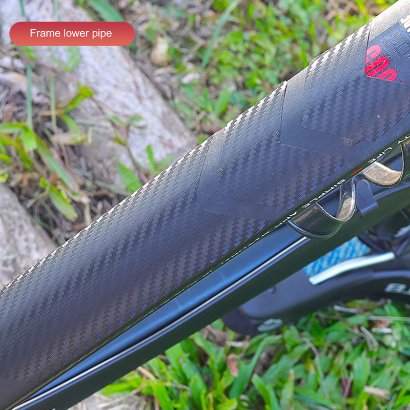 Mountain Bike Rezistent la zgârieturi Protector pentru cadru Autocolant detașabil Husă de protecție pentru biciclete de drum Accesorii pentru biciclete