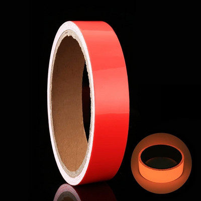 Jalgrattarehvi helendav helkurkleebis luminofoorteip märgistuslint Reastar fosforiteip