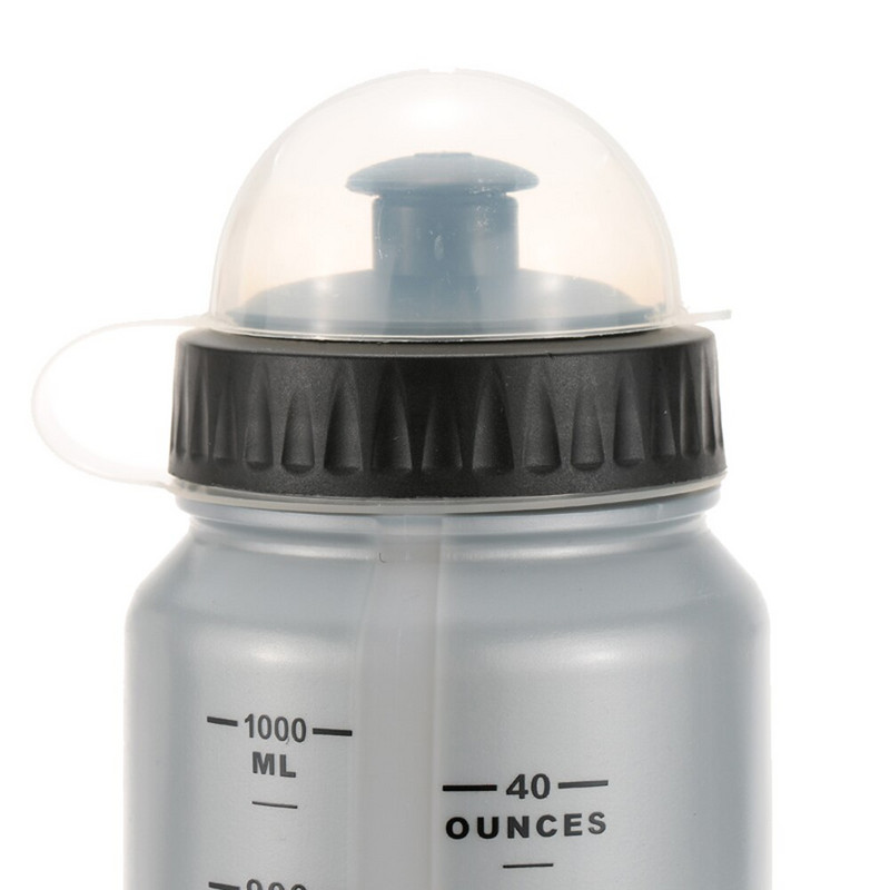 1-liitrine kaasaskantav sportlik veepudel jalgrattale õlgkaanega tolmukaitsega Jalgratta veepudel Jalgrattasõidutarvikud