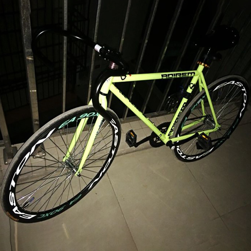 1vnt dviračių ratų lipdukai MTB plento dviračio ratlankiai atspindintys lipdukai lipdukai dviračių priedai naktinio važiavimo saugos įspėjamosios juostelės