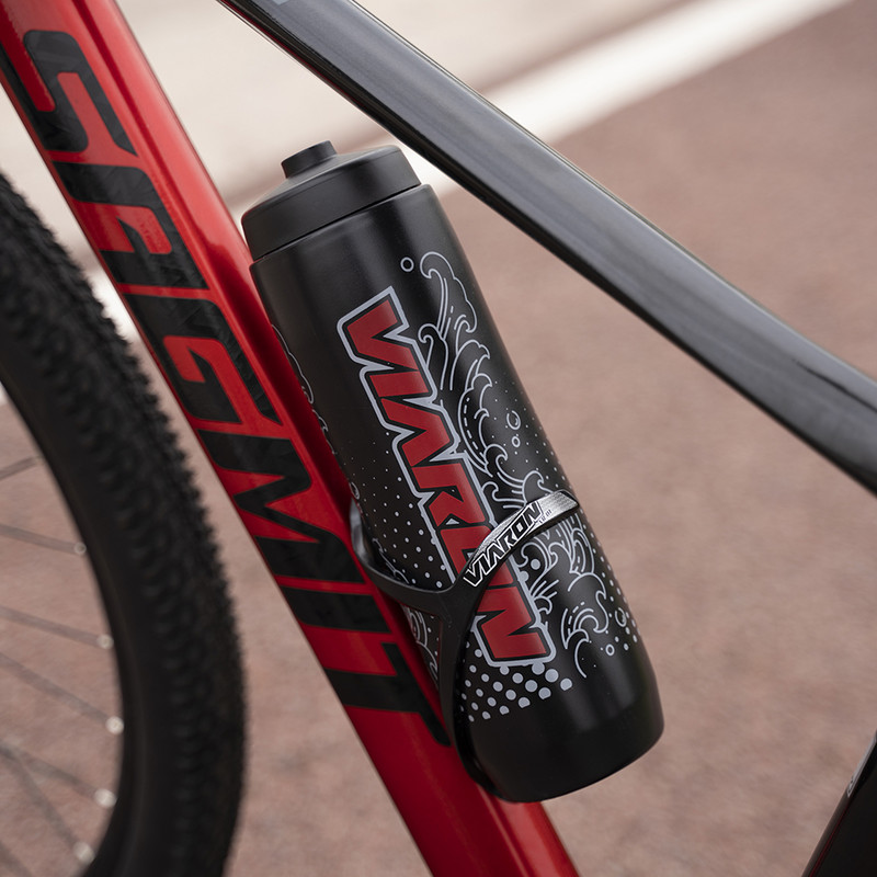 VIARON 1000ML dviračių vandens butelis lauko nešiojamas nepralaidus dviračio laikiklis geriamojo kalnų dviračio sportinio butelio dulkėms atsparus puodelis