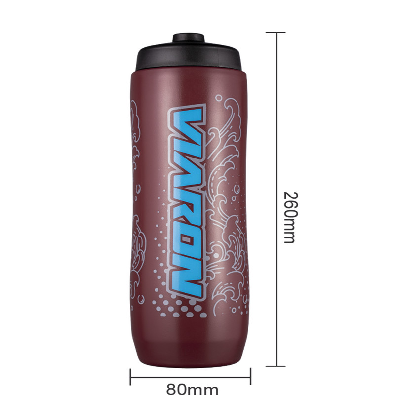 VIARON 1000ML dviračių vandens butelis lauko nešiojamas nepralaidus dviračio laikiklis geriamojo kalnų dviračio sportinio butelio dulkėms atsparus puodelis