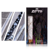 ZTTO Kerékpárvázvédő matricák 3D karcálló matrica A legjobb ragasztó eltávolítható MTB országúti kerékpár tolóvédő váz burkolatához