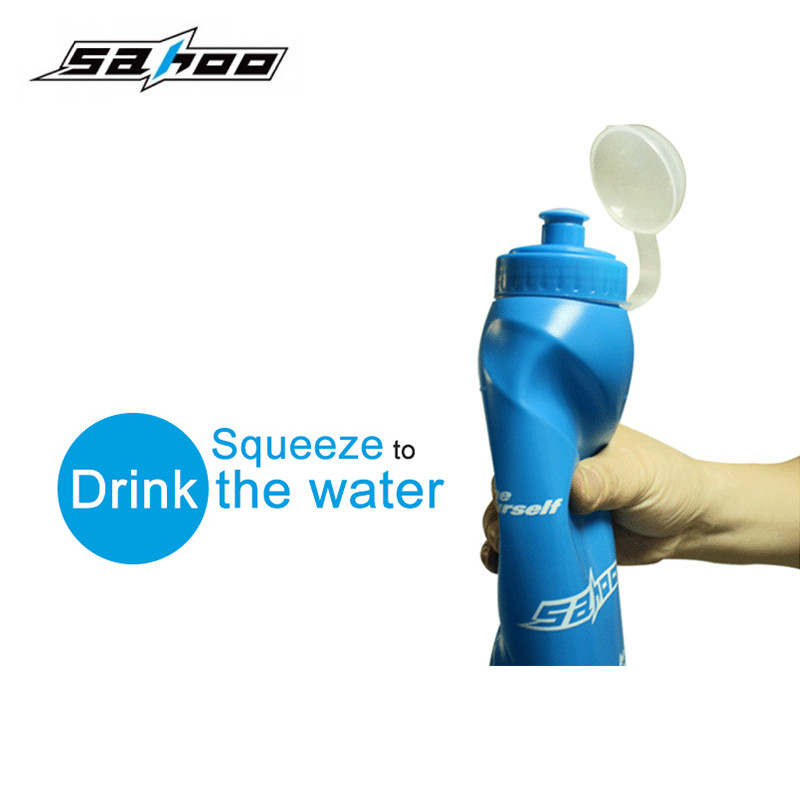 SAHOO Outdoor Sport 700 ml jalgratas Pehmest plastikust joogipudel Jalgratta veekeetja Käsipressi Joogimatka Matkakomplekt