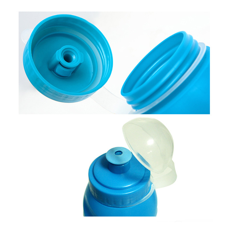 SAHOO Outdoor Sport 700 ml jalgratas Pehmest plastikust joogipudel Jalgratta veekeetja Käsipressi Joogimatka Matkakomplekt