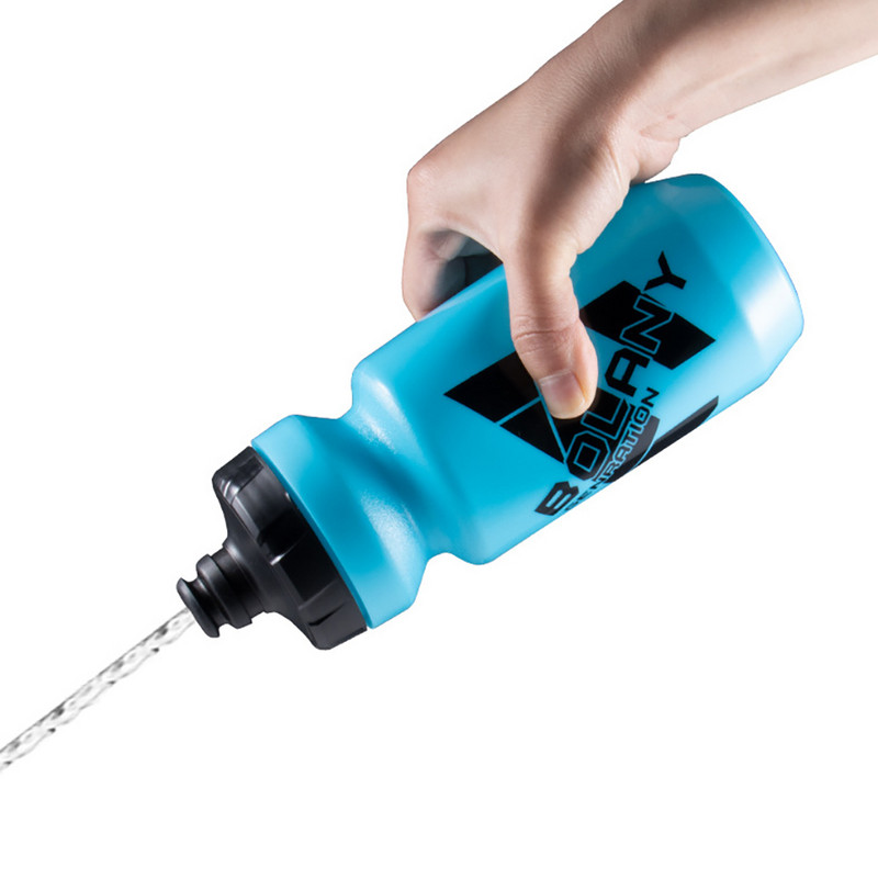 BOLANY jalgratta veepudel lekkekindel libisemisvastane välja pigistatav PP5 välisspordi kaasaskantav veepudel 610 ml jalgrattatarvikud