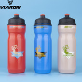 VIARON 700ml kültéri kerékpáros vizes palack ivóvíz kerékpáros vízforraló műanyag MTB sportpalack porálló pohár hordozható szivárgásmentes