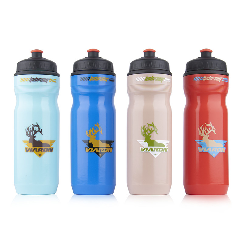 VIARON 700ml kültéri kerékpáros vizes palack ivóvíz kerékpáros vízforraló műanyag MTB sportpalack porálló pohár hordozható szivárgásmentes