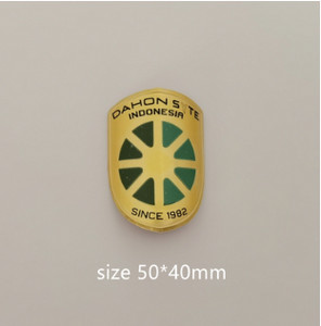 Jalgrattalogo kaunistuskleebis Märgipea toru logo tarvikud Veekindlad alumiiniumsulamist märgikleebised Dahoni kleebised