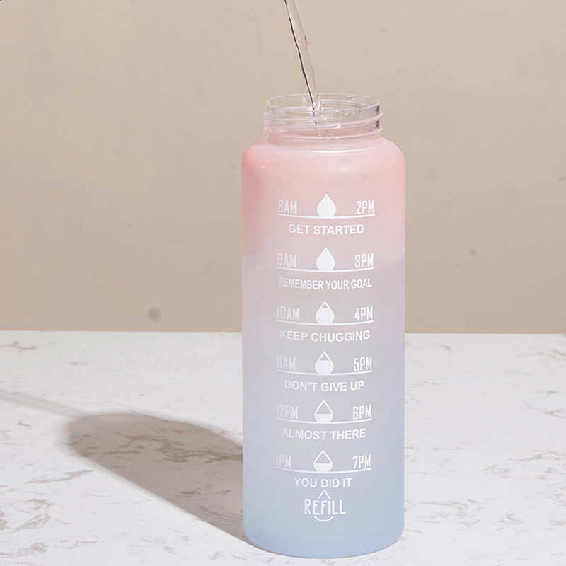 Plastikust veepudel Fitness Sport väljas Reisimine Lekkekindel jõusaal Telkimisretk Veepudel Jooginõud BPA TASUTA