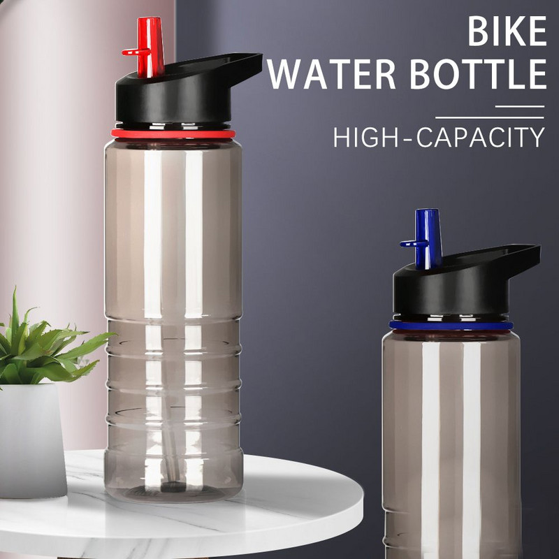 Keerake õlgedest joogipudel tervislik veepudel jalgrattaga matkamine matkamine kaanega joogipudel õues kaasaskantav pudel