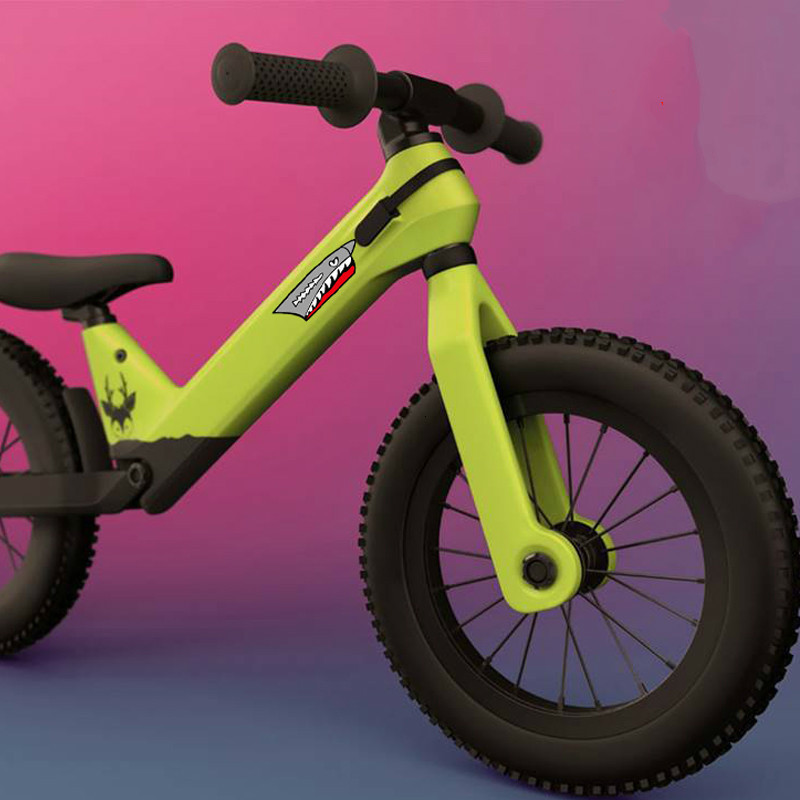 1 db Shark hegyikerékpár váz matrica fix fogaskerék váz matrica kerékpár villa váz Kerékpáros kiegészítők