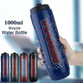 1 tk 1000 ml suure mahutavusega jalgratas veepudel Sport Fitness Ratsutamine plastikust veepudel jalgrattatarvikud