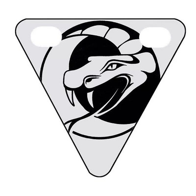 Kerékpárra fényvisszaverő matricák Háromszög figyelmeztető fényvisszaverő mágneses kerékpármatricák szalag Éjszakai biztonsági figyelmeztető tábla Kerékpáros tartozékok