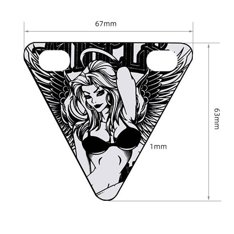 Kerékpárra fényvisszaverő matricák Háromszög figyelmeztető fényvisszaverő mágneses kerékpármatricák szalag Éjszakai biztonsági figyelmeztető tábla Kerékpáros tartozékok