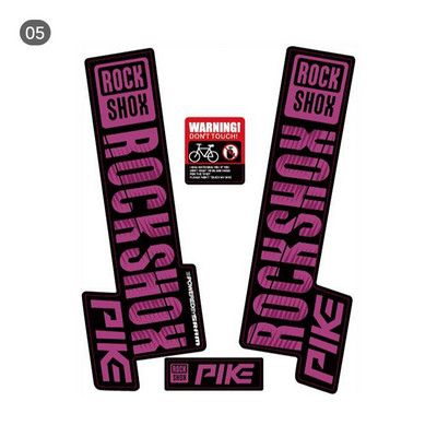 Priekinės šakės lipdukas, skirtas Rock Shox SID plento dviračių MTB lenktynių priedų lipdukai Asmeniniai dviračio lipduko puošmena