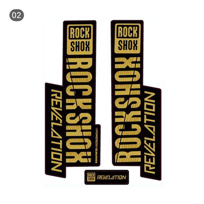 Priekinės šakės lipdukas, skirtas Rock Shox SID plento dviračių MTB lenktynių priedų lipdukai Asmeniniai dviračio lipduko puošmena