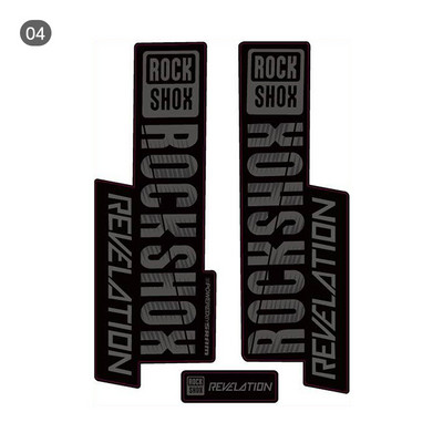 Priekinės šakės lipdukas, skirtas Rock Shox SID plento dviračių MTB lenktynių priedų lipdukai Asmeniniai dviračio lipduko puošmena