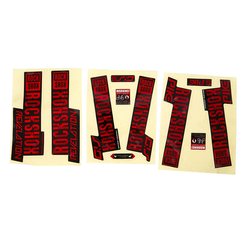 Priekinės šakės lipdukas, skirtas Rock Shox SID plento dviračių MTB lenktynių priedų lipdukai Asmeniniai dviračio lipduko puošmena