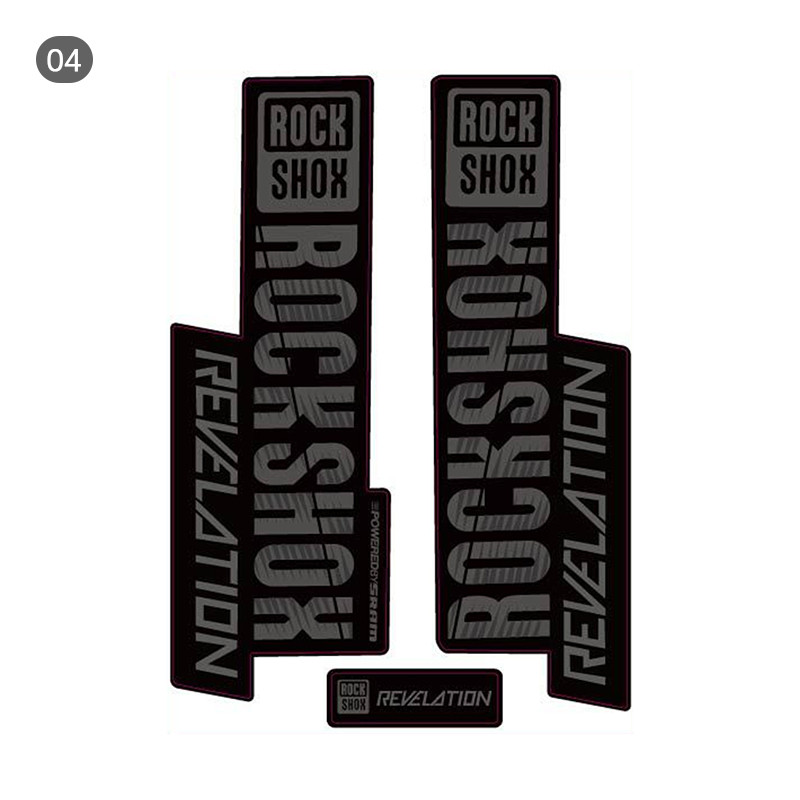Priekinės šakės lipdukas, skirtas Rock Shox SID plento dviračių MTB lenktynių priedų lipdukai Asmeniniai dviračio lipduko puošmena