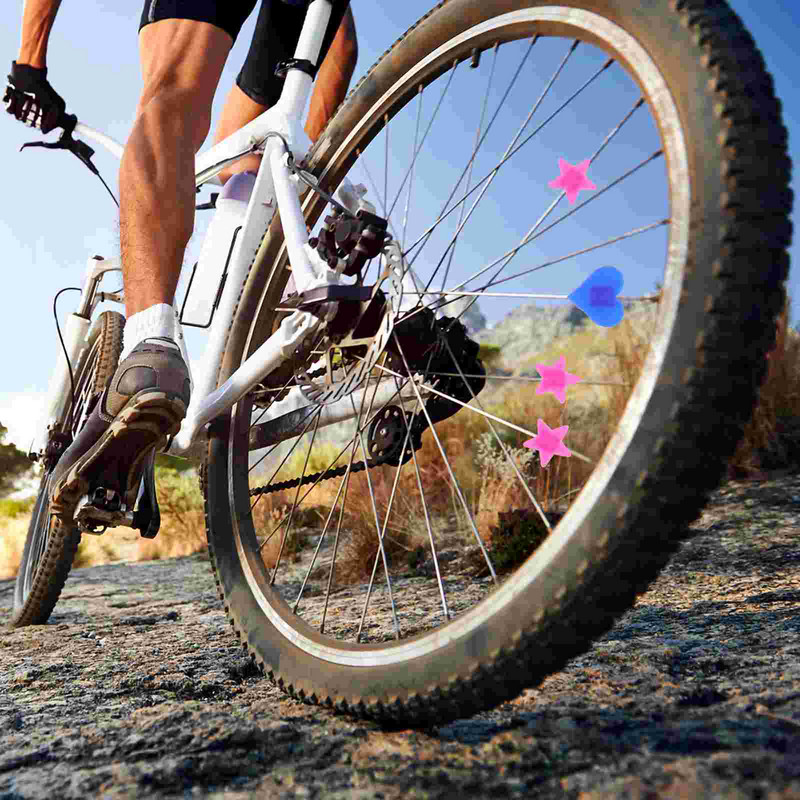 Jalgratta kodarad Kodarad Plastist helmed Erinevad värvid Jalgratta ratta kodarate kodarad Laps