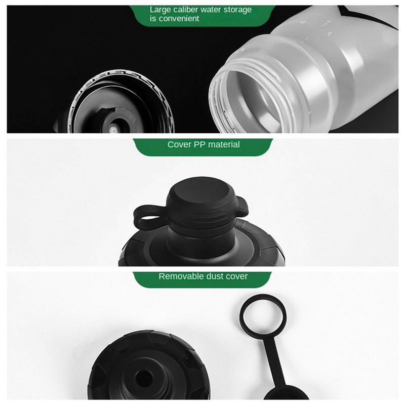 Pp în aer liber rezistent la scurgeri Sală de sport portabilă Echipament de bicicletă ușoară Cupă cu apă Sticlă de apă Accesorii pentru biciclete