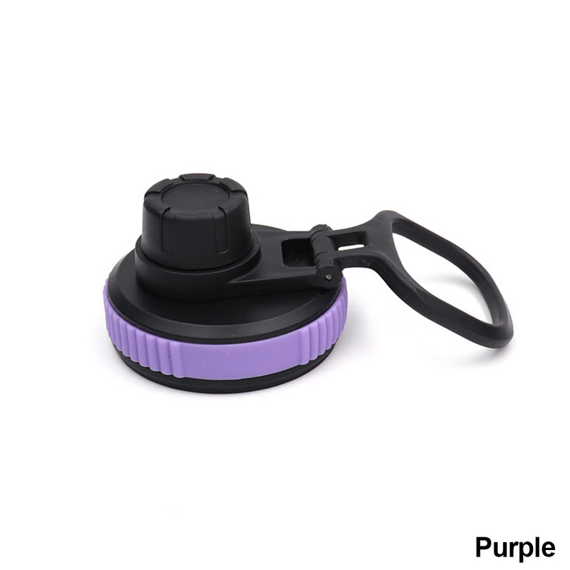 Capac de schimb cu capac cu paie pentru sticla Capac de schimb pentru sticla de apă cu gură largă Sticla de plastic portabilă în aer liber