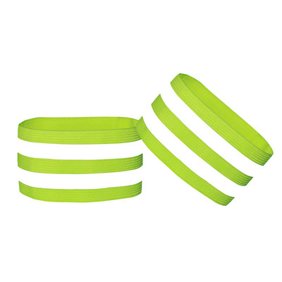 Ανακλαστικές λωρίδες Ελαστικό περιβραχιόνιο Προειδοποιητικό περιβραχιόνιο Αστραγάλο Ιμάντες με δέσιμο ποδιών για νυχτερινό αθλητισμό Τζόκινγκ Ποδηλασία Ασφάλεια