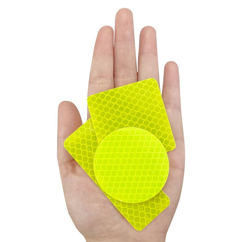 30 tk Hoiatus Ohutus helkurkleebised Öise nähtavusega kleebis Veekindel valgustus Peegeldav riba lint