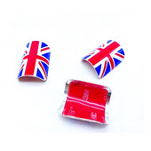 Összecsukható kerékpárvédő matricák alumínium ötvözet U-típusú védőburkolat Brompton vázvédőhöz