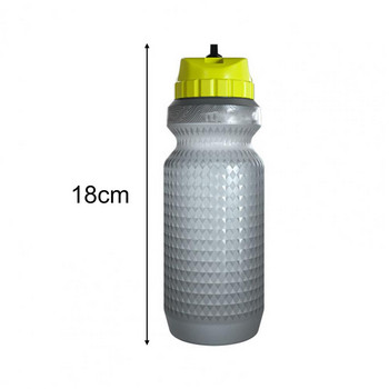 Μπουκάλι νερού ποδηλάτου 650 ml στεγανό σιλικόνης ποδηλασίας ποδηλασίας αθλητικό ποτήρι για υπαίθριο κάμπινγκ MTB βραστήρας ποδηλάτου νερού