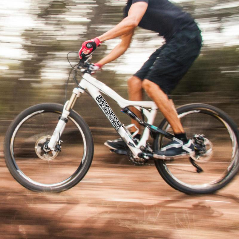 Dviračių rėmo juosta, atspari įbrėžimams dviračio grandinės apsauga, skirta daugumai dviračių, sportinių ir plento dviračių