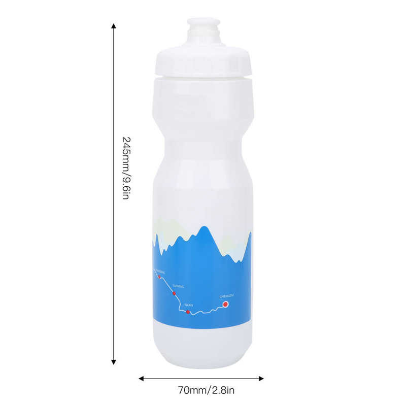 Преносима 750 мл бутилка за вода за велосипед Планински шосе Бутилка за вода за велосипед Велосипед на открито Чайник Спортна бутилка за вода Аксесоар за колоездене